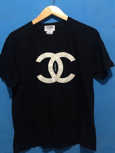 chanel men t shirt|Chanel tee shirts vintage.